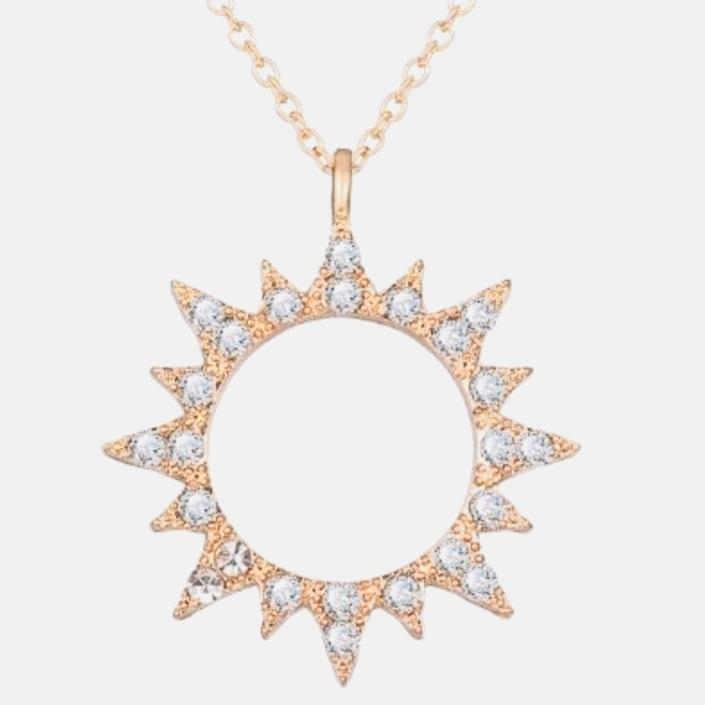 New Sun Pendant Necklace
